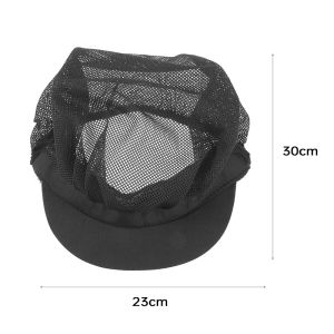 Fashion Chef Waiter Cotton Hat Cap Hairnet For Restaurant Kitchen Workshop Staff