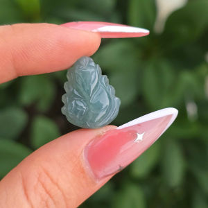 Q1655 Hồ ly chúa - cửu vỹ hồ Lam Ngọc sẵn lỗ 2li+ xâu vòng cáp mix vòng hạt không kén mệnh - Phong Thuỷ TUDO P