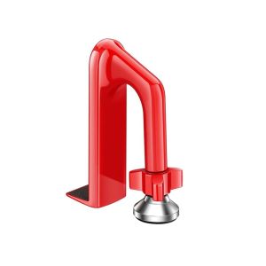 UNQCSA Portable Door Lock Thick Strong Door Stopper Security Device Passable Security Check Home