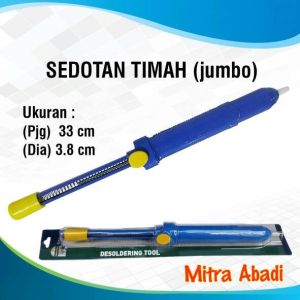 Sedotan Timah Jumbo 33 cm x 38 cm