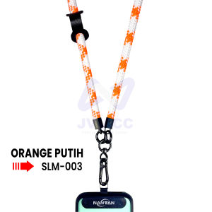 NVN-TL07 TALI GANTUNGAN LANYARD HP / ID CARD MODEL SELEMPANG BAHAN KUAT DAN BERKUALITAS
