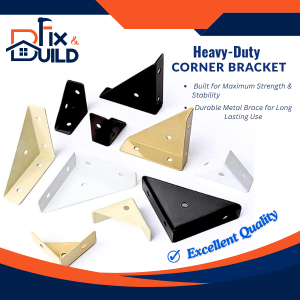 Triangle Thickened Furniture Connector Corner Brace Support Bracket Heavy Duty