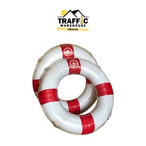 ห่วงชูชีพโฟม ขนาด 24 นิ้ว ห่วงยาง ห่วงยางชูชีพ ห่วงโฟม  ห่วงชูชีพโฟม ห่วงชูชีพขาวแดง ห่วงโฟมขาวแดง