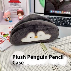 HANGDIAN  dễ thương mờ bút chì trường hợp cho sinh viên với dung tích lớn và đáng yêu thiết kế