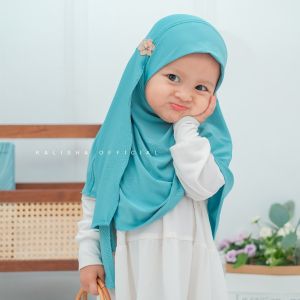 Talita Hijab Instan Anak Kerudung Anak Pashmina Instan Anak Perempuan Jilbab Anak Perempuan 2 - 4 Tahun