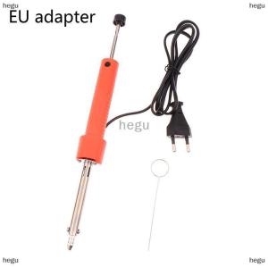 [COD] hegu Máy hút hàn chân không nhiệt điện 110-220V EU Mỹ bền Desoldering bơm hàn sắt Bút công cụ sửa chữa mục đích kép
