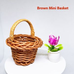 Vẹt vui vẻ gặm nhấm Giỏ đồ chơi cabas dệt thủ công làm giảm đồ tạo tác ngột ngạt