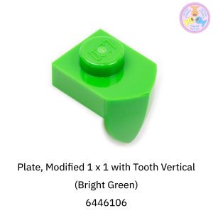 ชิ้นส่วน อะไหล่ เลโก้ Lego Part No. 15070 Plate Modified 1 x 1 with Tooth Vertical 1 ชิ้น