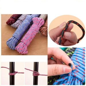 Tali 10 Meter Nylon Tali Tambang Kemah Camping Serbaguna Anti Slip