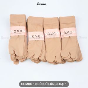 Combo tất vớ nữ xỏ ngón G.V.G chống nắng chất liệu cotton mềm mại thoáng mát êm chân - LISU-TATNGON-GVGLUNG-CB