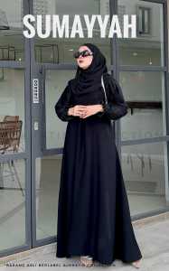 Gamis Alkhatib Collection Premium Plisket Fursan Sistem Tangan Elegan Ukuran Bebas