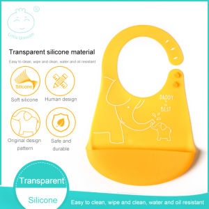 Little Dimsum Baby Bibs Waterproof Silicone Bib for Babies and Toddlers with Various Styles——(0-3 years) 30023#