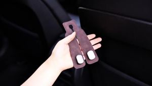 Car Purse Hook Purse Hook for Car Seats Headrest Car Seat HooksHeavy Duty Vehicle Organizer for Handbags Groceries Purses Keep Car Tidy (Black 2 Pack)