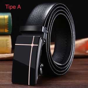 Ikat Pinggang Pria Kulit Premium Model Rel Otomatis Belt Sabuk Pria Original Import Termurah sb5