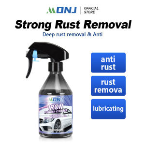 MONJ 100% Effective Rust Remover Spray for Metal Steel Lubrication and Anti-Rust Multi-Function in One for Rusty Screws Metal On Bicycle Chains Motorcycles Cars Neutral Rust Remover for Metal Anti Rust Spray Lubricant Stain Dirt Cleaner Penetrating Oil