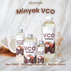 ALAMEE Minyak Kelapa Murni Extra Virgin Coconut Oil VCO Dapat Diminum Organik Masak Minum