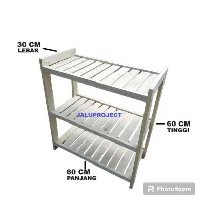RAK SEPATU / RAK SANDAL 4 SUSUN/ RAK SEPATU SERBAGUNA RACK / 3 SUSUN