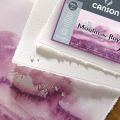 Canson Moulin du Roy Watercolour Paper 100% Cotton Quality Sheets Paper 康颂 莫朗水彩画册全棉浆300g 细纹 纯棉水彩纸. 