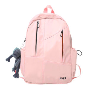 Mens Business Casual Dual-use Backpack Large Compartment Solid Backpack For Students Office Or Women
