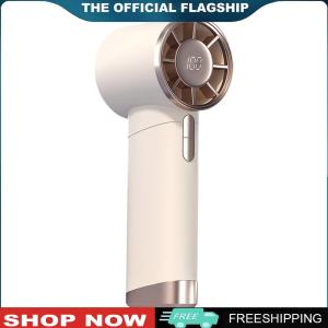Portable Handheld Turbo Fan Personal Hand Fan 100 Gear Wind Desktop Cooling Fan USB Rechargeable for Outdoor Travel
