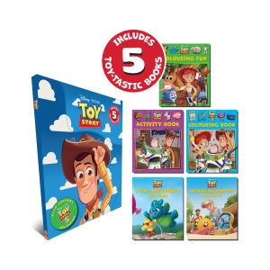 Disney Pixar Toy Story 5 Books Gift Set With Fun Activities Story & Colouring For Kids