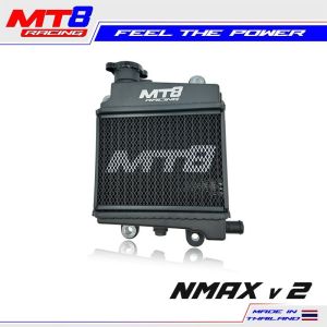MT8 RACING RADIATOR ALLOY 2 ROWS