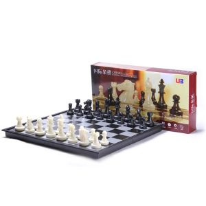 Bộ Cờ Vua Tiêu chuân Quân Nam Châm Bàn 32x32cm Cũng Là Hộp Đựng UbonB