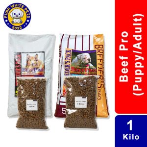 Beef Pro Adult/Puppy Dog Food (1 Kilo) by FurrWhitePetsShop