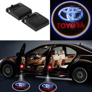 2Pcs LED Car Door Welcome Light for Toyota Courtesy Projector Led Wireless lamp