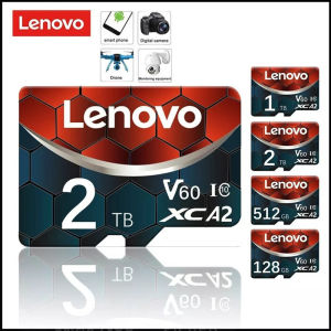 ♥100%Original Product+Free Send adapter+card reader♥Hot 2TB Super Lenovo Micro SD Card A2 128GB 256GB 512GB 1TB 2TB for Smart phones cameras MP4 game drone