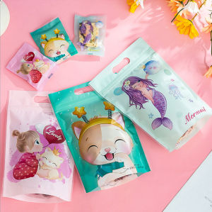 Reusable Girl Bags Nuts Candy Cookies Bag Seal Fresh Food Storage Bag Snacks Zipper Sealed Kitchen Organizer