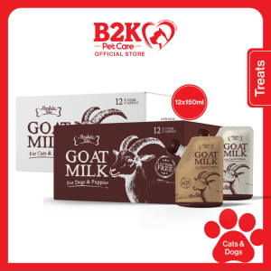 [Carton Dealss] Absolute Bites Lactose Free Pet Goat Milk for Cats & Dogs (12x150ml)