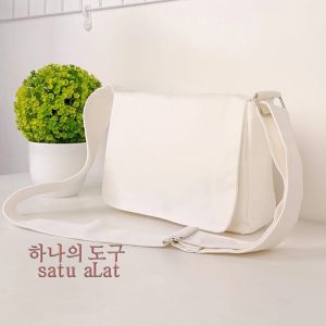 SATU ALAT Tas Selempang HAKKO 100% Canvas Premium Tebal Tas Kanvas