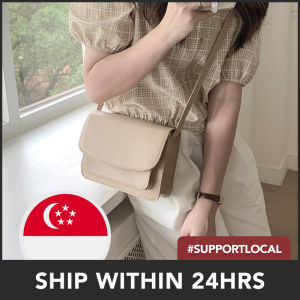 Tara Korea Minimalist Sling Bag l 3 Colors l PU Leather l Pocket l Quality l Instock