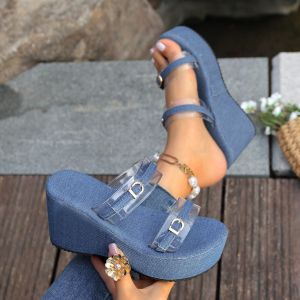 Free Shipping 2026 Summer New Plus Size WomenS Casual Comfortable Platform Wedge Sandals One Size Fits All