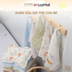 Combo 5 Khăn Sữa Vải Sợi Tre Cao Cấp Khang Home