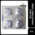 PANADOL Soluble Paracetamol 500MG 4'S. 