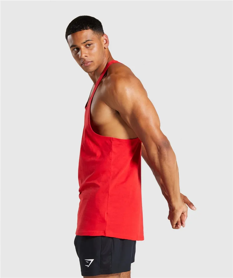 Gymshark Men's Singlets Dryfit Fitness Jersey Vest Sleeveless T