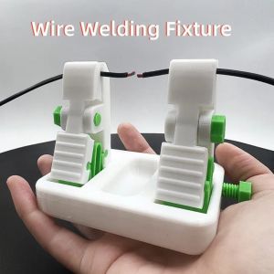YUCHEN Adjustable Fixed Soldering Wire Clamp Clip ABS High Temperature Resistant Soldering Fixture Multipurpose High-strength Welding Fixture Repair Tool