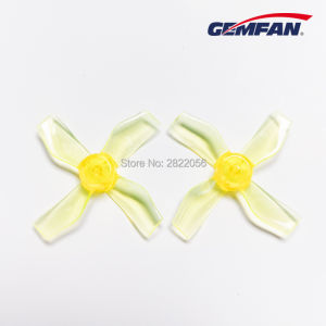 4Pairs 8pcs Gemfan 1220 1.2x2.0x4 31mm Shaft 1mm Hollow Cup Brushless Motor 4-Blade CCW/CW Propeller RC Drone Airplane Parts