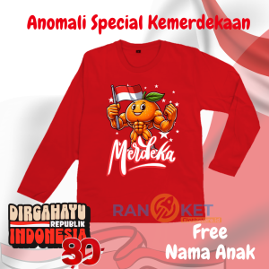 Anomali I Kaos Anak Baju Anak Lengan Panjang Udin Din Dun 17 Agustus 1945 Spesial Anomali Kemerdekaan Indonesia