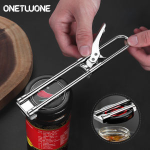 Onetwone Jam Opener stainless steel Can Opener Adjustable Bottle Opening Tool Manual Opener