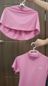 Bộ nữ váy đồ tập thể thao cổ polo khoá kéo phối chân váy ngắn 2 LỚP thoáng mát mềm mịn
