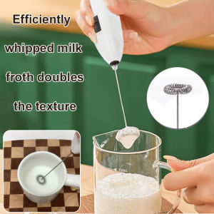 Automatic Electric Mixer For Beating Eggs Coffee Milk Whisk Mixer Frother Foamer Mini Handle Stirrer Kitchen Gadget