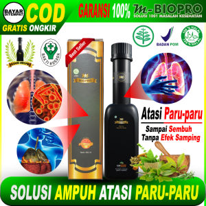 Mbiopro Herbal Obat Ampuh Atasi Paru-paru Bronkitis TBC Nyeri Dada & Sesak Nafas Asma Batuk
