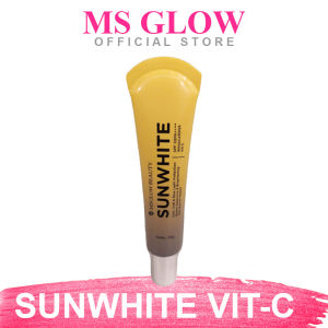 MS GLOW SUNWHITE SUNCREEN NEW SERIES DAILY CREAM VIT-C PRE & PROBIOTIC