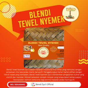 BLENDI TEWEL NYEMEK GYOT Kemasan Besek