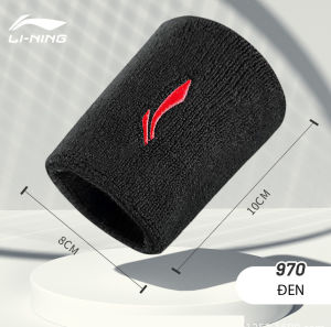 [HCM]Băng Cổ Tay Thể Thao LI-NING Thấm Mồ Hôi Thoáng Khí Bảo Vệ Cổ Tay LINING Phù Hợp Tập Gym Bóng Rổ Cầu Lông Tennis