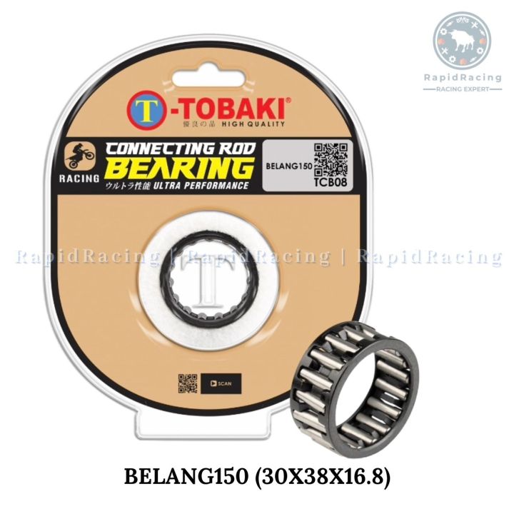 TOBAKI%20RACING%20PEEK%20COATING%20CONNECTING%20ROD%20NEEDLE%20BEARING%20RS150R%20WAVE100%20WAVE125%20FUTURE%20VARIO150%20BELANG150%20HONDA%20SUZUKI%20-%20Image%206