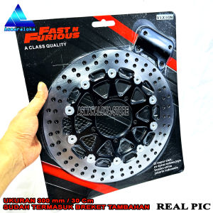 Disc Piringan Cakram Depan Lebar Yamaha Vixion 300mm 30Cm Old NVL NVA New R 155 Sudah temasuk breket Tambahan